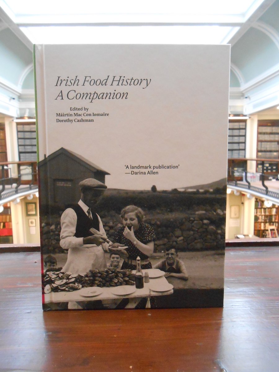Royal Irish Academy Library (@library_ria) on Twitter photo ‘Irish food history: a companion’ edited by <a href="/Irish_Cookbooks/">Dr Dorothy Cashman</a> & Máirtín Mac Con Iomaire was published by @riadawson last year. With its 28 chapters, it takes the reader on an exciting journey of Ireland’s history through food. Due back in stock very soon! #LibraryLoversMonth ‘Irish food history: a companion’ edited by <a href="/Irish_Cookbooks/">Dr Dorothy Cashman</a> & Máirtín Mac Con Iomaire was published by @riadawson last year. With its 28 chapters, it takes the reader on an exciting journey of Ireland’s history through food. Due back in stock very soon! #LibraryLoversMonth