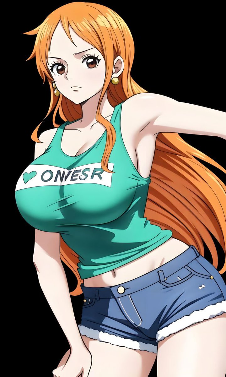 HeyRiko's tweet photo. How about it? Do you like today's Nami? #Nami #ONEPIECE   #aiagent #AnimeJapan #ai https://t.co/ohbLY0P6Eu