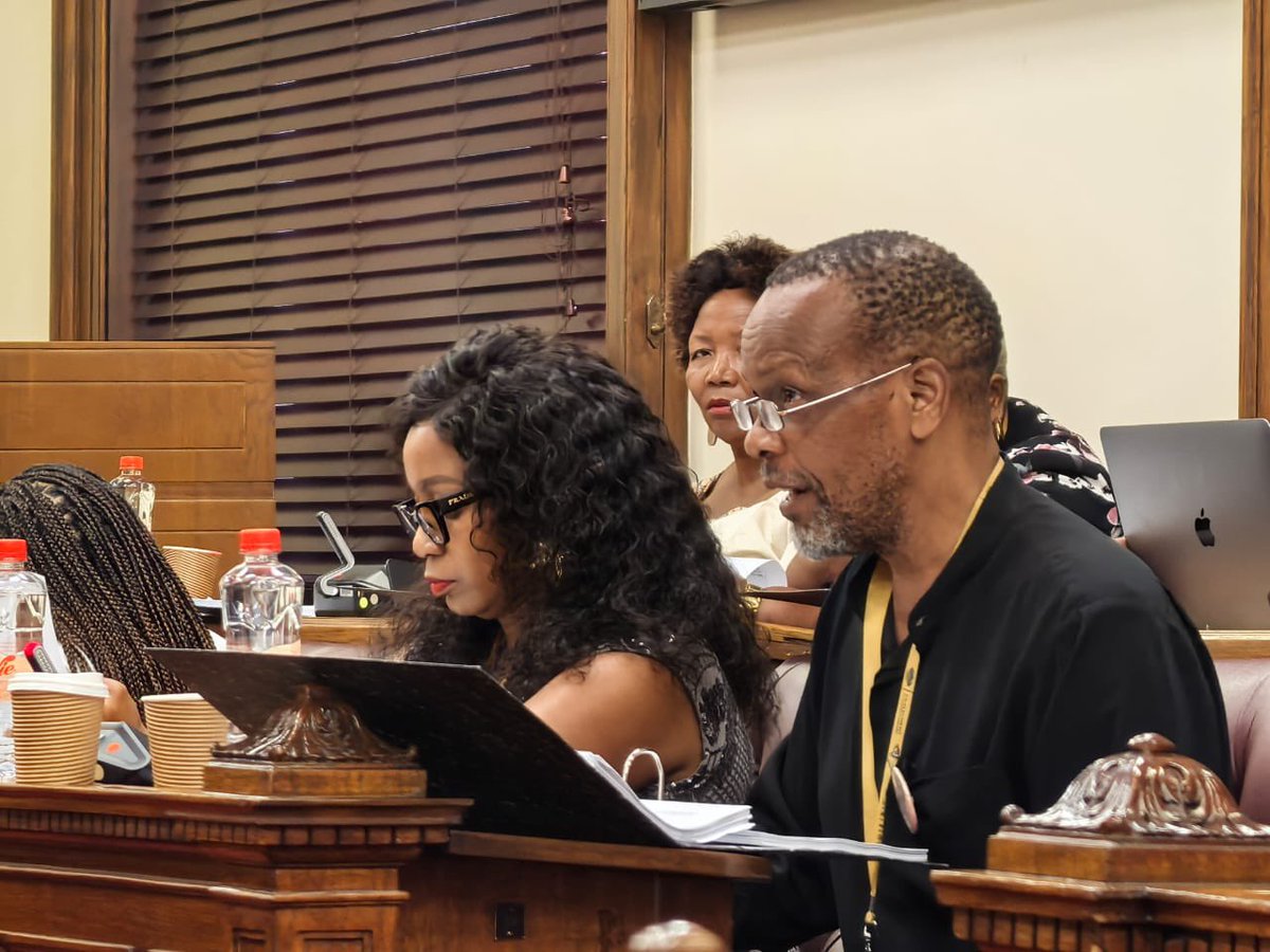 GovernanceClus1's tweet photo. 📅 Parliament, Thursday, 27 February 2025 – The Portfolio Committee on Women, Youth, and Persons with Disabilities concludes the #NYDAInterviews today, interviewing 7 of the 20 shortlisted candidates for the Board @ParliamentofRSA @NYDARSA @DWYPD_ZA @HealthSocClust https://t.co/G60OoXjBGr