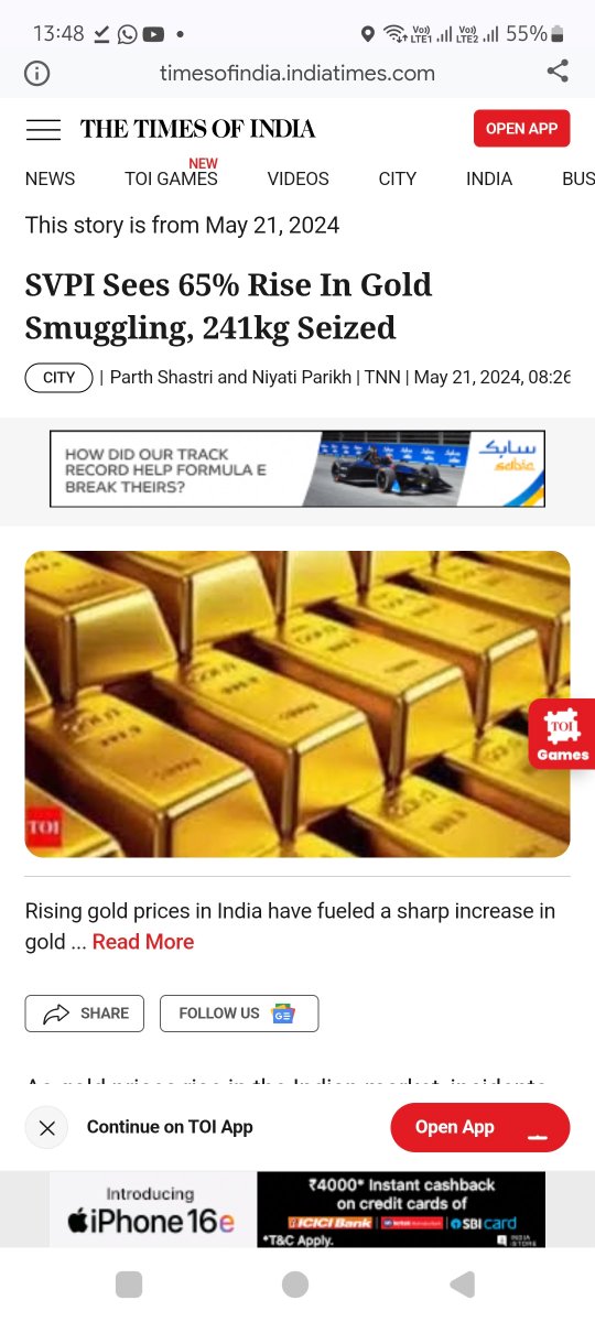 Alexpoinsur2000's tweet photo. @LaalPhoenix @btarunr Padhna tujhe nahi aata. 
Tere se jyada padha likha hu. Saatvi fail bh@§we jethalal..

Smuggling of gold increased by 65% at Sardar Vallabhbhai Patel stadium.
Quantity of gold smuggled reduced in kerala same time.

Read English properly Jethalal. https://t.co/XZj4yu1hOM