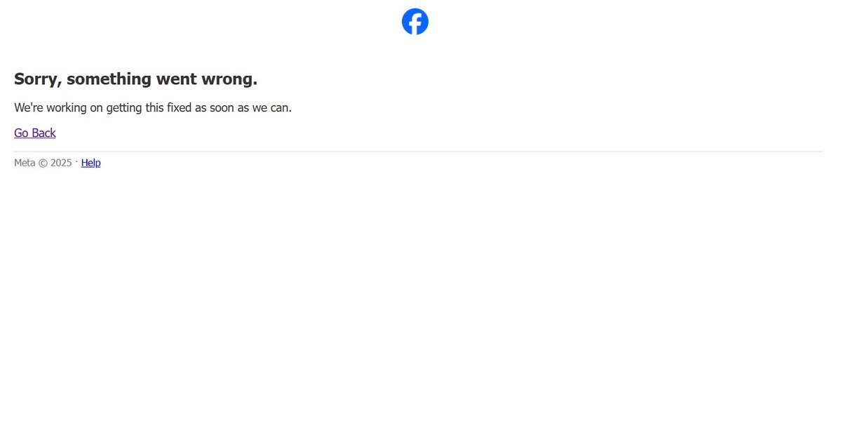shauvikkumar's tweet photo. After Instagram yesterday, its 🚨 #facebookdown  🚨today:

Heads up! Some users are reporting issues accessing Facebook via web browsers this Thursday morning, February 27. If you're having trouble, you're not alone!  🛠️🔄

#Facebook #facebookisdown https://t.co/vHxGUofRAc