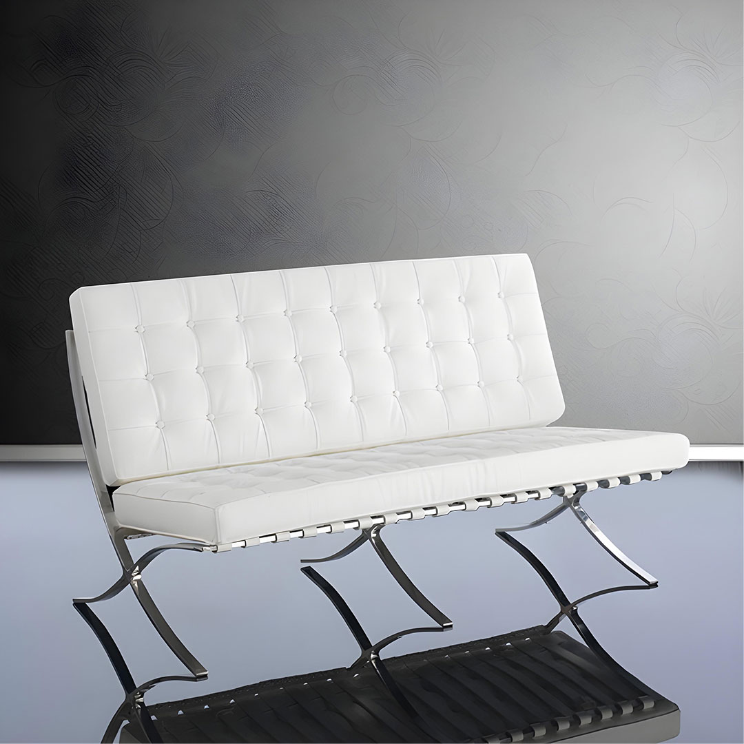 haysconcepthome's tweet image. Experience modern elegance with the
Barcelona 2-Seater Replica—premium leather,
stainless steel frame, ergonomic design.
📩 Email: Hello@HaysConcept.com
🌍 Website: haysconcept.com
#BarcelonaChair #ModernDesign #InteriorDesign
#HomeDecor #FurnitureDesign #LuxuryLiving