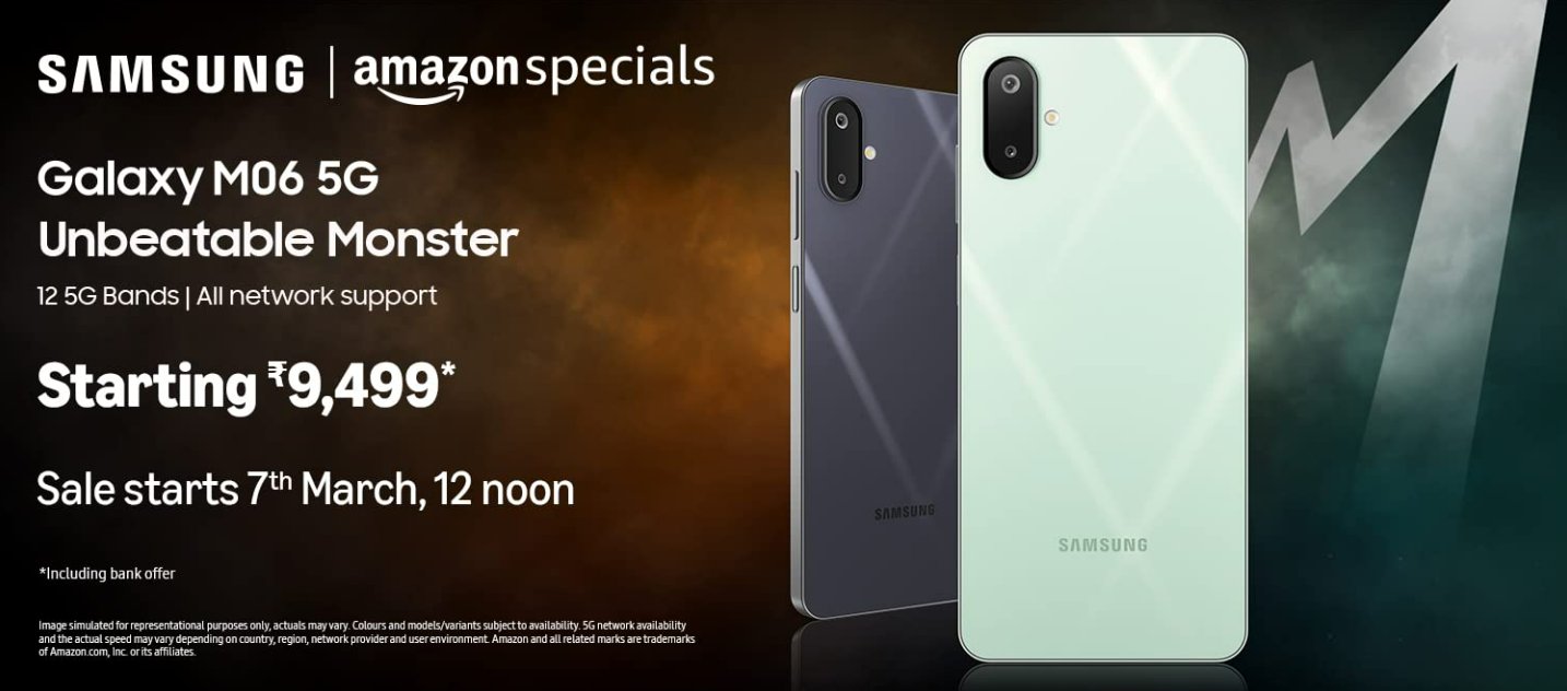 Samsung Galaxy M06 5G launched in India