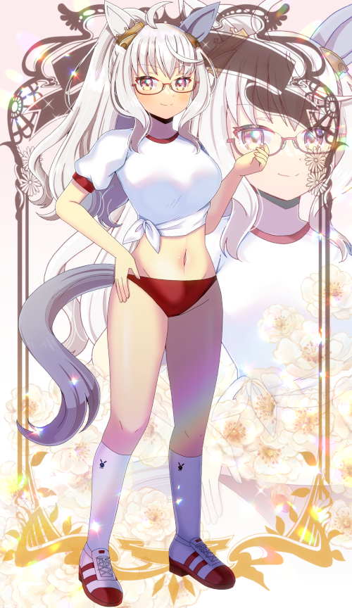ウマ娘「ウマ娘のビワハヤヒデを描かせて頂きました!リクエスト有難うございます #Skeb」|ヒヨヨ@skeb募集中のイラスト