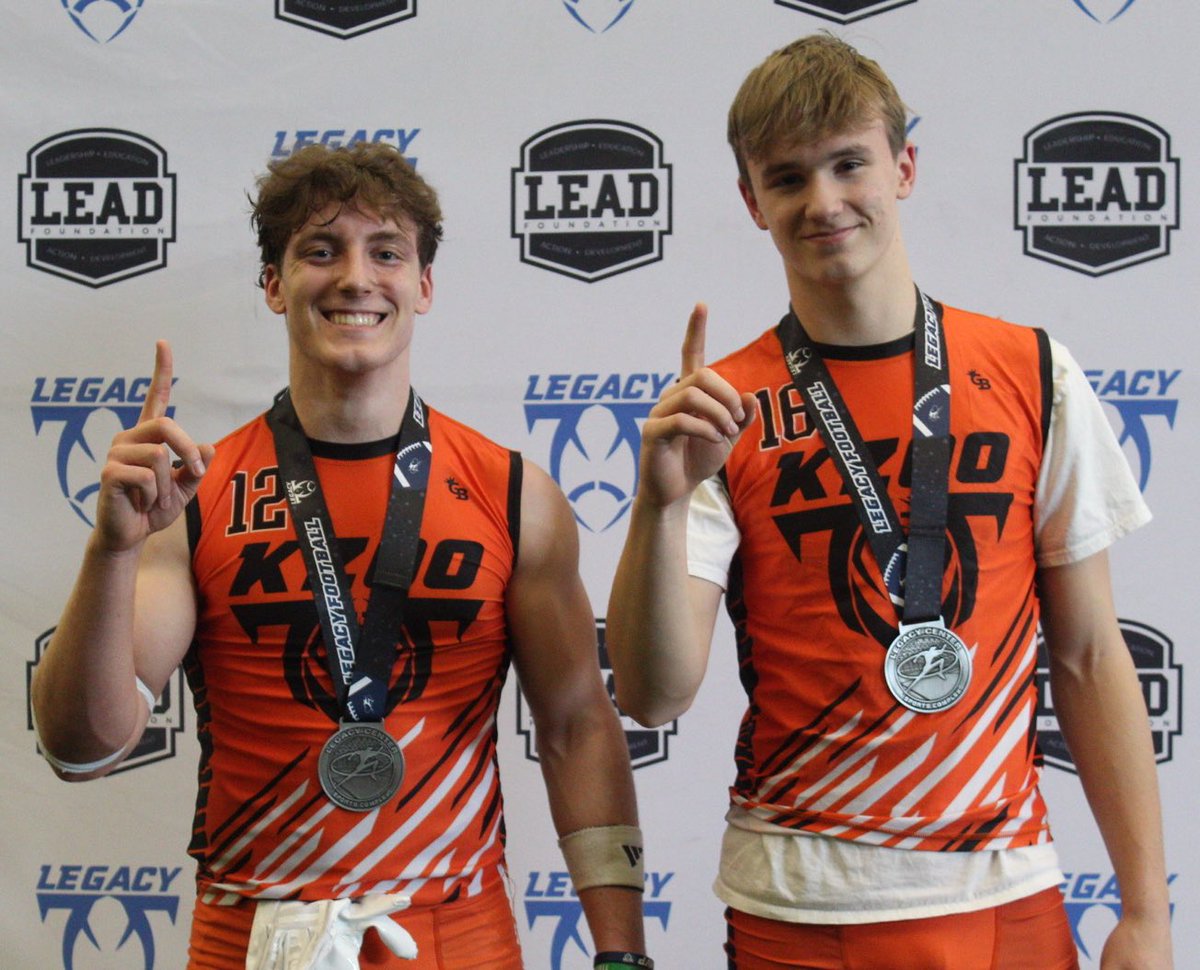 Legacy Football Organization (@legacymi_fball) on Twitter photo ⭐️Legacy Statewide 7on7 High School League Season MVPs⭐️
Kzoo Orange
Offense: Jack DeVries - QB - Schoolcraft - 2027
Defense: Keegan McCue - DB - Kzoo United - 2026
<a href="/Legacy_Recruit/">Legacy Recruiting</a> <a href="/LegacyKZoo/">Legacy KZoo</a> <a href="/gamebreakerhg/">GameBreaker</a> <a href="/TheD_Zone/">The D Zone</a>
#legacy #jointhemovement #7on7 ⭐️Legacy Statewide 7on7 High School League Season MVPs⭐️
Kzoo Orange
Offense: Jack DeVries - QB - Schoolcraft - 2027
Defense: Keegan McCue - DB - Kzoo United - 2026
<a href="/Legacy_Recruit/">Legacy Recruiting</a> <a href="/LegacyKZoo/">Legacy KZoo</a> <a href="/gamebreakerhg/">GameBreaker</a> <a href="/TheD_Zone/">The D Zone</a>
#legacy #jointhemovement #7on7