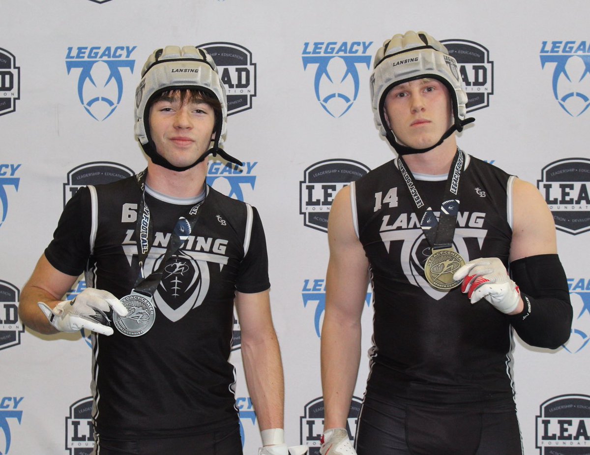 Legacy Football Organization (@legacymi_fball) on Twitter photo ⭐️Legacy Statewide 7on7 High School League Season MVPs⭐️
Lansing Black
Offense: Noah Sandecki - WR - Stockbridge - 2026
Defense: Nolan Zbytowski - DB - Portland - 2026
<a href="/Legacy_Recruit/">Legacy Recruiting</a> <a href="/LegacyLansing/">Legacy Lansing</a> <a href="/gamebreakerhg/">GameBreaker</a> <a href="/TheD_Zone/">The D Zone</a>
#legacy #jointhemovement #7on7 ⭐️Legacy Statewide 7on7 High School League Season MVPs⭐️
Lansing Black
Offense: Noah Sandecki - WR - Stockbridge - 2026
Defense: Nolan Zbytowski - DB - Portland - 2026
<a href="/Legacy_Recruit/">Legacy Recruiting</a> <a href="/LegacyLansing/">Legacy Lansing</a> <a href="/gamebreakerhg/">GameBreaker</a> <a href="/TheD_Zone/">The D Zone</a>
#legacy #jointhemovement #7on7