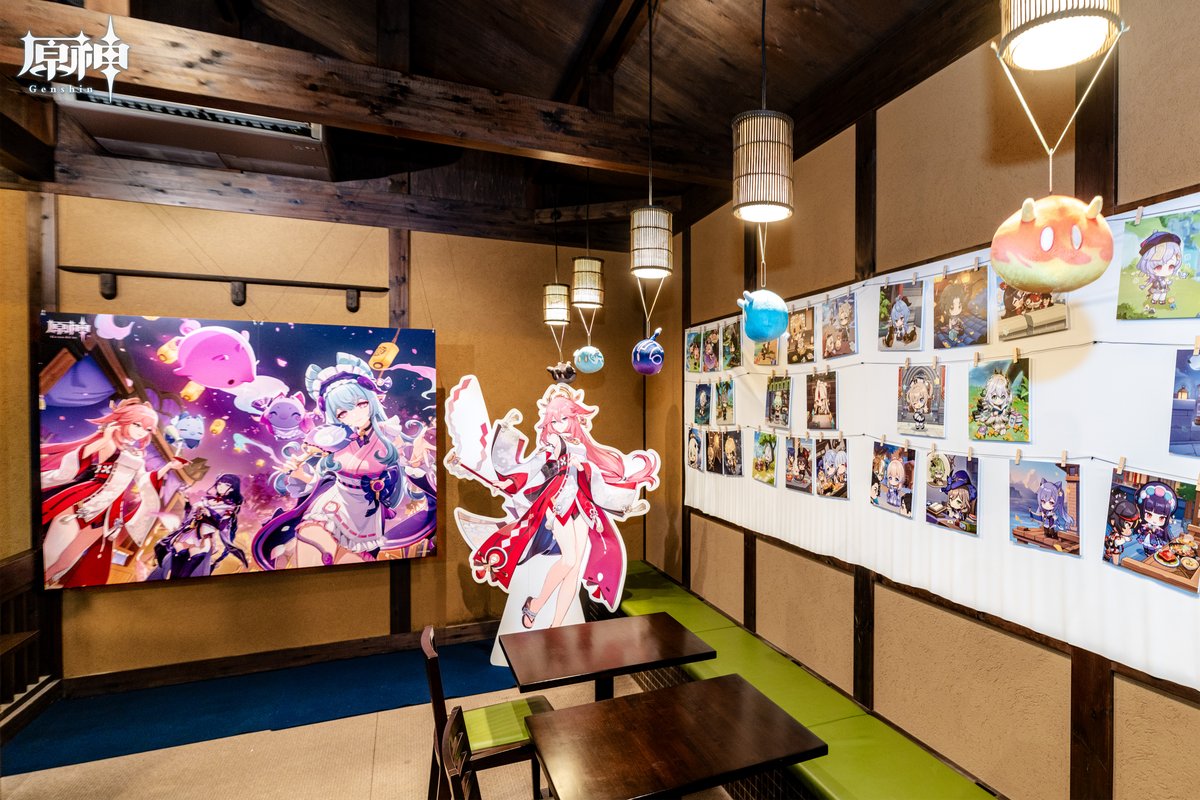 原神のぽっかぽか温泉旅♨ #原神x有馬温泉 コラボ開催中！ 現地の写真