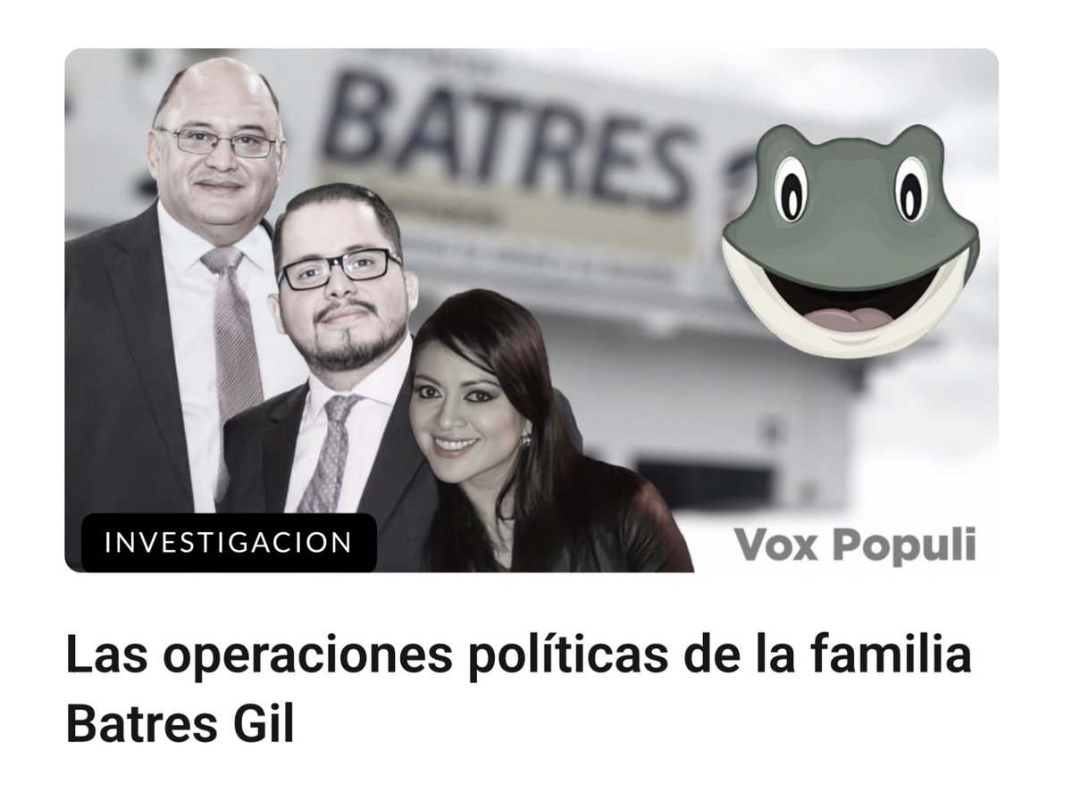 Sonny_Figueroa's tweet image. El supuesto error (favor) de Rafael Curruchiche benefició a Carlos Arturo Batres Gil, señalado en el caso #Odebrecht 

Acá les dejo una investigación que hicimos con @marvindelcid en @VoxPopuliGuate sobre la familia Batres Gil y sus vínculos 

▶️ bit.ly/3T6e0Yk