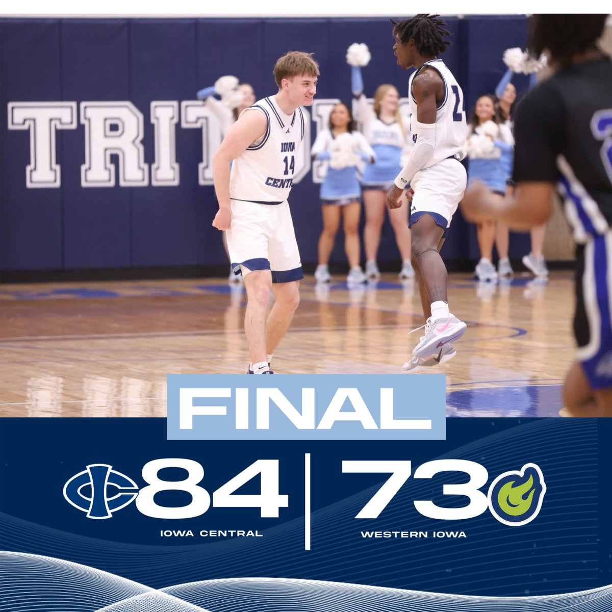 Final from Sioux City  

#GoTritons 🔱🏀 x #MakeWaves 🌊