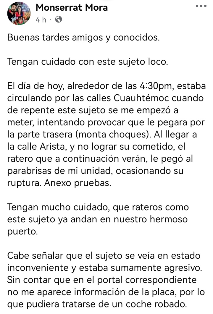 ChismitoJarocho's tweet image. #ChismitoJarocho PLACAS DNS-945-E 🐭🐀🚨 ALERTA 🚨📸🎥 Usuaria nos comparte su experiencia con presunto Monta Choques ocurrida en la ciudad y puerto. #Veracruz #BocaDelRio #MedellinDeBravo #Alvarado #PuertoDeVeracruz #VeracruzPuerto #Jarochos #Veracruz2025 @vialver #Rata #Cuidado