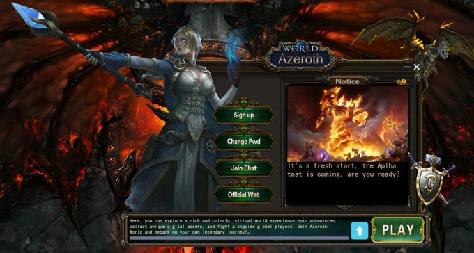 Gamebook (@gamebook_global) on Twitter photo AzerothWorld 是一款类似于魔兽世界的游戏,具有基于区块链技术的某些升级。 Alpha测试上线 抽10人获得2000POINT 在转盘注册后提供账户邮箱。
关注
<a href="/AzerothWordld/">AzerothWorld</a>
<a href="/AzerothChinese/">AzerothWorld(艾澤拉斯)中文频道</a>
<a href="/Gamebook_Global/">Gamebook🧪Building</a>
转盘网址reurl.cc/6joYv5 Alpha转盘活动已经开始,每个用户都能免费转!首批限时限量 AzerothWorld 是一款类似于魔兽世界的游戏,具有基于区块链技术的某些升级。 Alpha测试上线 抽10人获得2000POINT 在转盘注册后提供账户邮箱。
关注
<a href="/AzerothWordld/">AzerothWorld</a>
<a href="/AzerothChinese/">AzerothWorld(艾澤拉斯)中文频道</a>
<a href="/Gamebook_Global/">Gamebook🧪Building</a>
转盘网址reurl.cc/6joYv5 Alpha转盘活动已经开始,每个用户都能免费转!首批限时限量