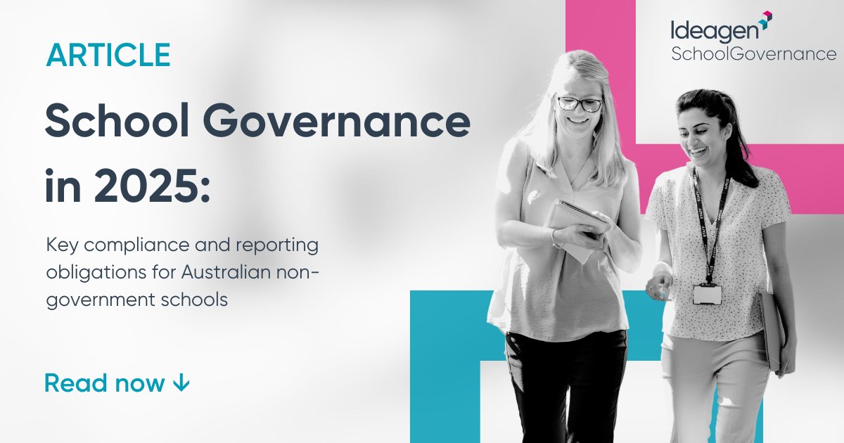 Are you ready for 2025? 🏫📰

Non-government schools in Australia are navigating increasingly complex compliance and reporting obligations each year. From federal requirements outlined by the ACNC and My School data reporting to state-specific governance actions, staying on top