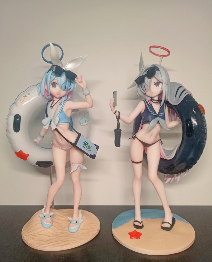 一对涂完啦！
ス イラスト：Mearyo魅了<a href="/Mearyo1/">Mearyo魅了</a>
原型制作：(アロナ)篝のAlice <a href="/gouAlice/">篝のAlice @WF2025s</a>
                      (プラナ)涵柯君<a href="/cyohank/">涵柯君</a>

可爱滴捏