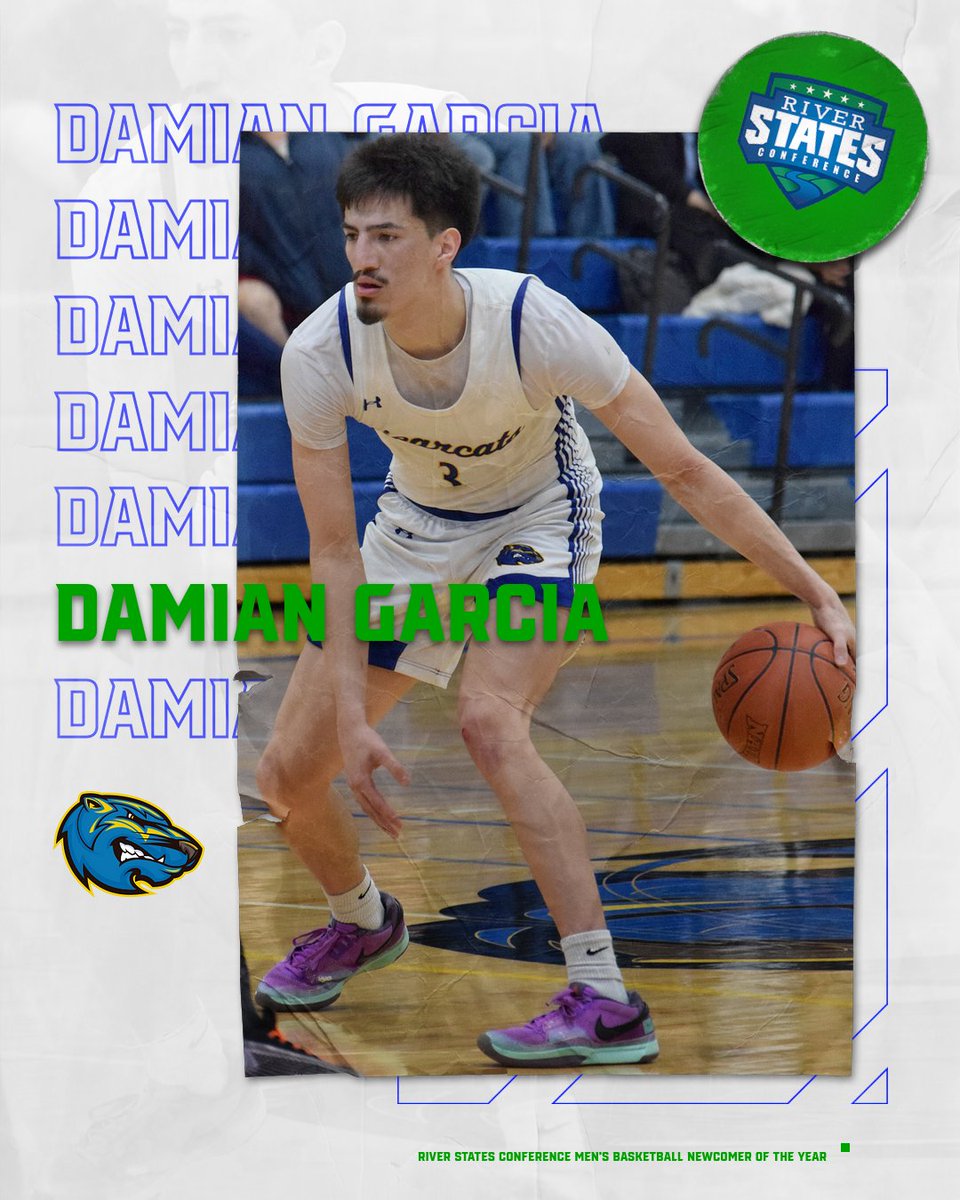 River States Conference (@riverstatesconf) on Twitter photo One of the nation's leading scorers is the RSC Men's Basketball Newcomer of the Year!
<a href="/BresciaBearcats/">Brescia University Athletics</a>' Damian Garcia, averaging more than 24 points per game for a Brescia team that is still alive, has been selected as the RSC Newcomer of the Year! One of the nation's leading scorers is the RSC Men's Basketball Newcomer of the Year!
<a href="/BresciaBearcats/">Brescia University Athletics</a>' Damian Garcia, averaging more than 24 points per game for a Brescia team that is still alive, has been selected as the RSC Newcomer of the Year!