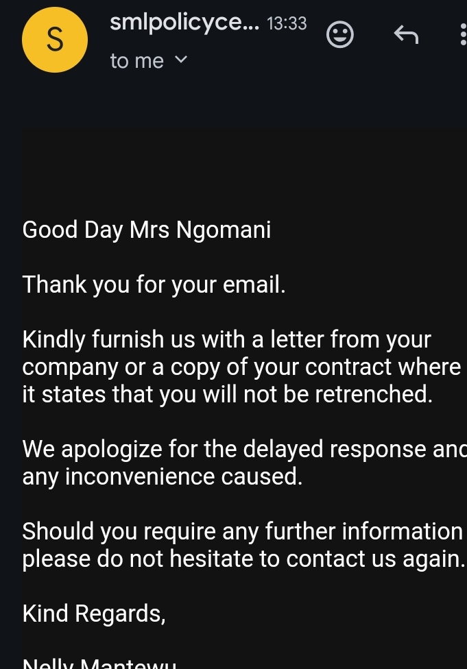shats1's tweet photo. @FNBSA this is just ridiculous, when have you heard of @GovernmentZA retreching public servants https://t.co/4jcpp7qMqh