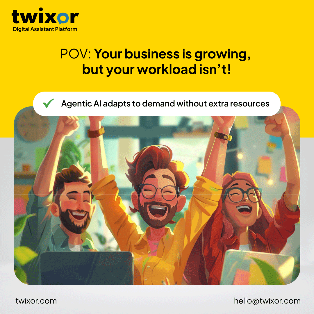 twixor_digital's tweet image. Swipe right for smarter automation—because your workflows deserve an upgrade!

Let&apos;s talk - zurl.co/T5PFf   

#AgenticAI #ConversationalAI #CXAutomation