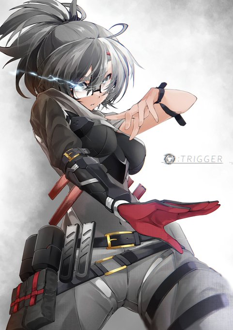 トリガとルゥシェ
ちょっとにてる二人 