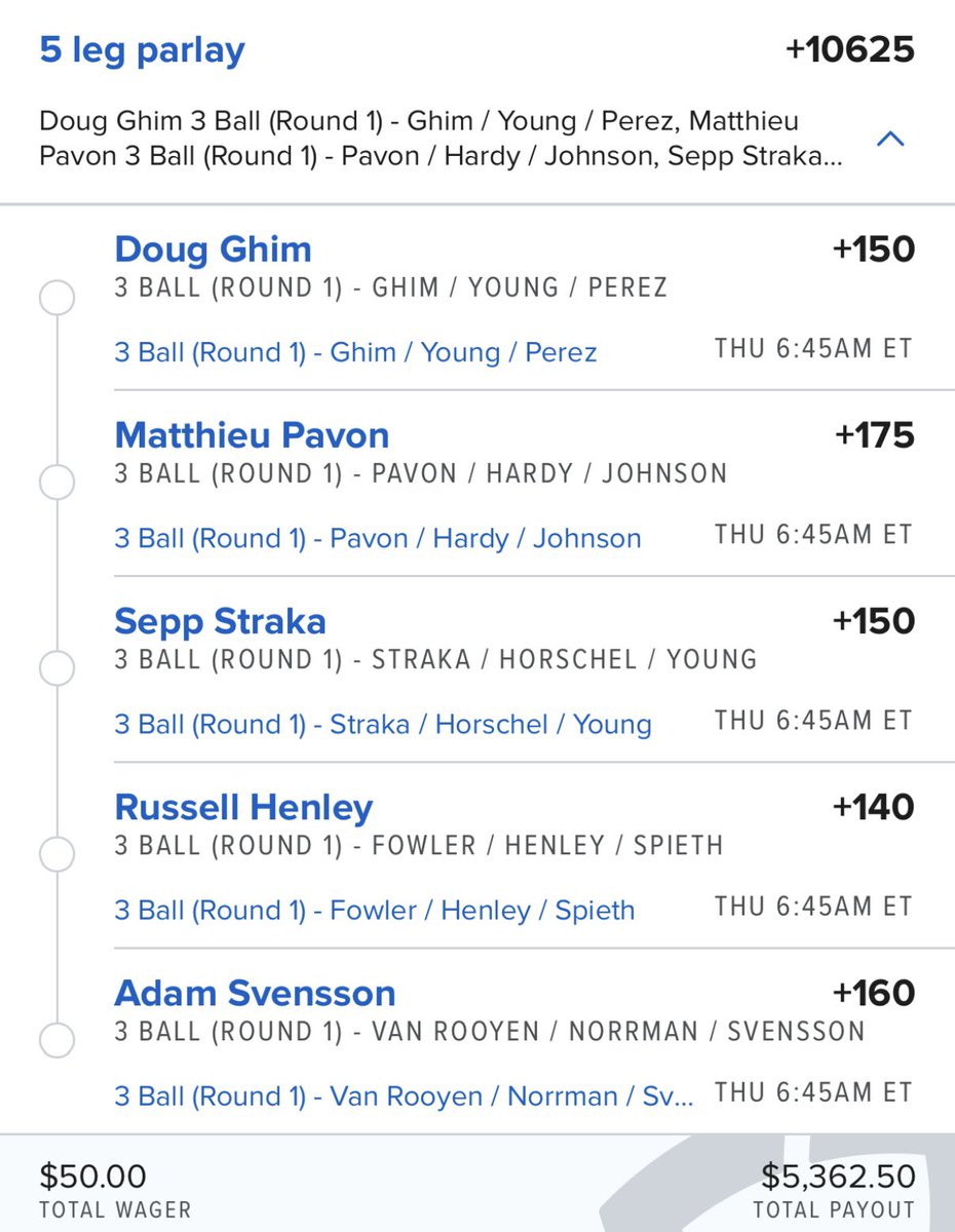 BlitzerAi's tweet image. It’s 3 ball time 😈 ⛳️