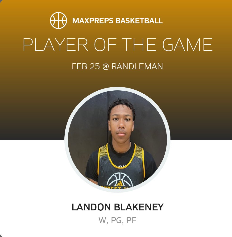 Forest Hills Men's Basketball (@foresthillsmbb) on Twitter photo Congratulations to freshman Landon Blakeney for being named Player of the game in last nights upset over Randleman. He finished with 23 points and 5 rebounds <a href="/UCHOOPS/">Union County Hoops, Football, Baseball & Softball</a> <a href="/UCPSNCAthletics/">UCPS NC Athletics</a> <a href="/FHHS_Athletics/">FHHS Athletics</a> <a href="/ForestHillsHSNC/">Forest Hills High School</a>
#FPC #bettertogether #WeAreBuilding Congratulations to freshman Landon Blakeney for being named Player of the game in last nights upset over Randleman. He finished with 23 points and 5 rebounds <a href="/UCHOOPS/">Union County Hoops, Football, Baseball & Softball</a> <a href="/UCPSNCAthletics/">UCPS NC Athletics</a> <a href="/FHHS_Athletics/">FHHS Athletics</a> <a href="/ForestHillsHSNC/">Forest Hills High School</a>
#FPC #bettertogether #WeAreBuilding