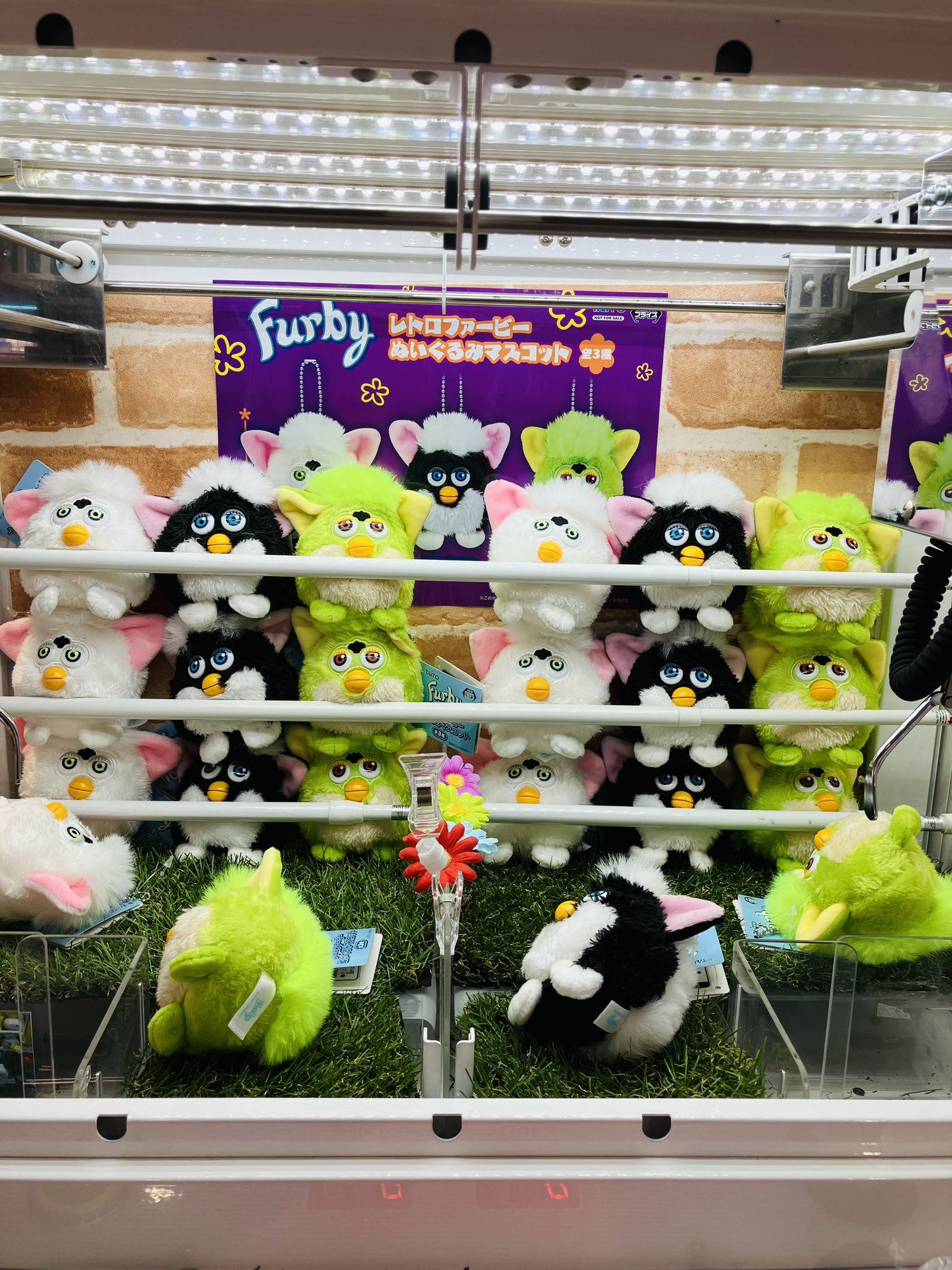 全種　レトロファービー　ぬいぐるみマスコット 9点セット TAITO - ファービー Furby プライズ レトロファービー