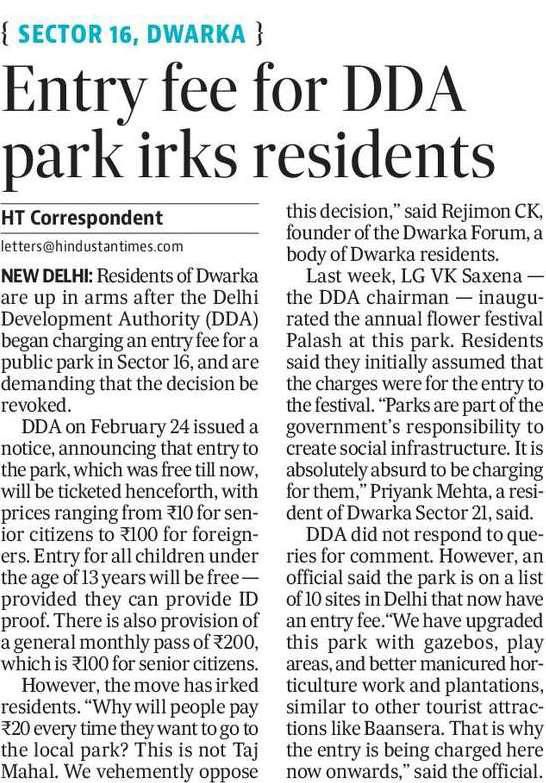 NEERAJ_RTI's tweet photo. Hon'ble @LtGovDelhi, imposing entry fees on public parks is a ridiculous idea that restricts access to green spaces for citizens. Delhiites strongly reject this move. Parks should remain free for all to promote health &amp; well-being. Please reconsider! #KeepParksFree #Delhi https://t.co/o356hFgxBP