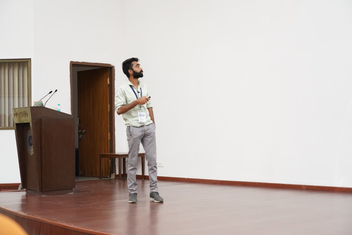 Organochalcogen Lab (@organochalcogen) on Twitter photo Congratulations to Devendra Parganiha ( <a href="/D2010205/">Devendra Parganiha 2010205</a> ) for delivering a wonderful talk on Enantioselective C-H Functionalization of Ferrocenylamine at 9th Annual Symposium InTeRaCTiONS-2025 between 14-15th February, 2025.
<a href="/chm_iiserb/">Dept of Chemistry, IISER Bhopal</a> <a href="/iiserbhopal/">IISER Bhopal</a> <a href="/SangitK35711415/">Sangit Kumar</a> <a href="/LibraryIISERB/">Central Library IISER Bhopal</a> Congratulations to Devendra Parganiha ( <a href="/D2010205/">Devendra Parganiha 2010205</a> ) for delivering a wonderful talk on Enantioselective C-H Functionalization of Ferrocenylamine at 9th Annual Symposium InTeRaCTiONS-2025 between 14-15th February, 2025.
<a href="/chm_iiserb/">Dept of Chemistry, IISER Bhopal</a> <a href="/iiserbhopal/">IISER Bhopal</a> <a href="/SangitK35711415/">Sangit Kumar</a> <a href="/LibraryIISERB/">Central Library IISER Bhopal</a>