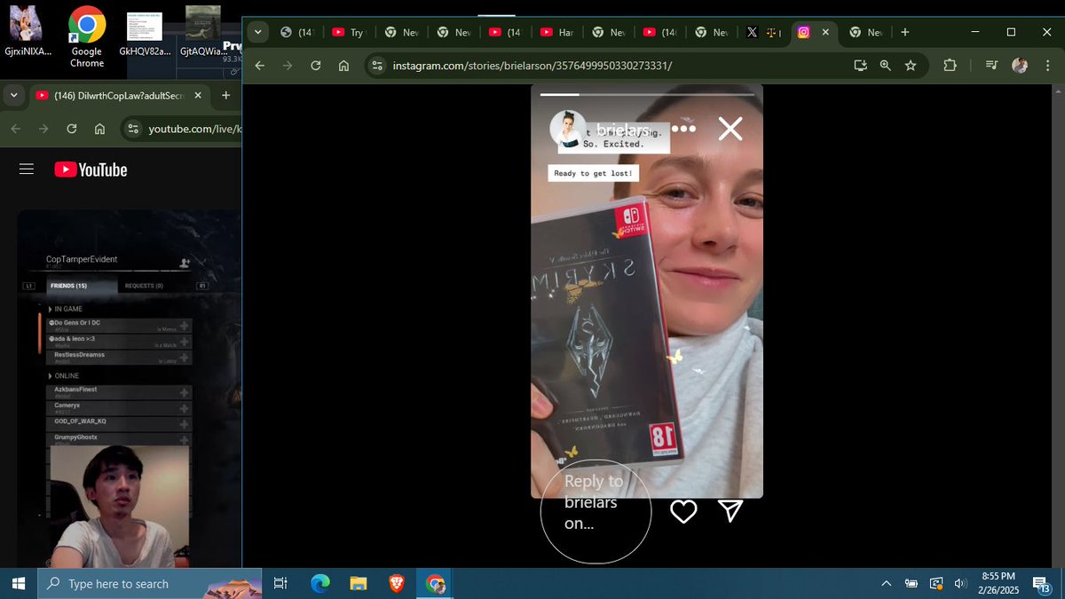 muserebel's tweet image. wow u play like some of the medieval or scary games?
I like Zelda and only played the n64 version and gameboy but never completed @brielarson #introverting