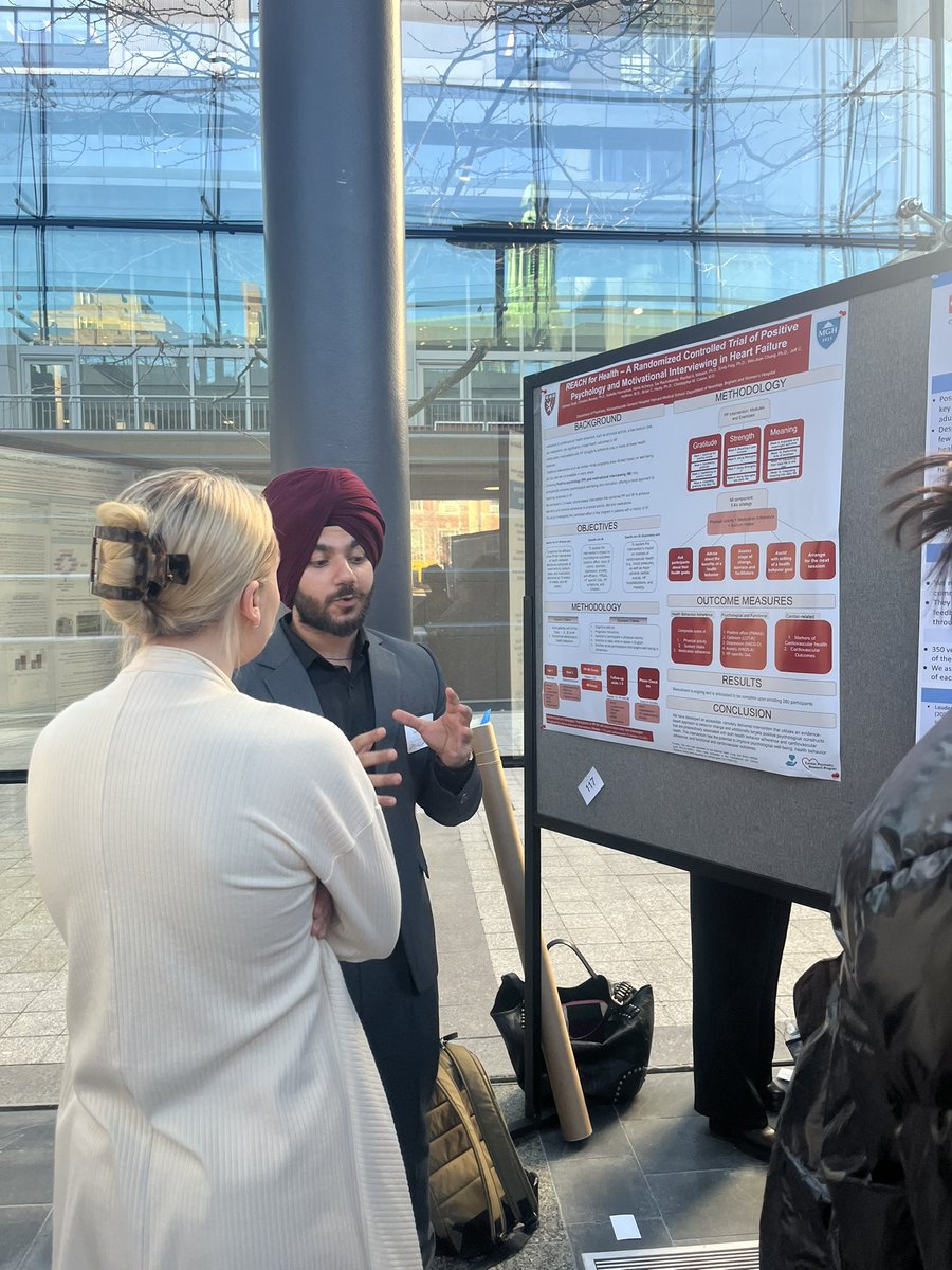 Ganeev Singh MBBS (@ganeev_singh) on Twitter photo Presented my research at the <a href="/harvardmed/">Harvard Medical School</a> Psychiatry Research day!
Halfway through my post-doc, couldn’t be more grateful for the experience and understanding the depth at which high-level research is conducted.
<a href="/MassGenBrigham/">Mass General Brigham</a> #Psychiatry #Research Presented my research at the <a href="/harvardmed/">Harvard Medical School</a> Psychiatry Research day!
Halfway through my post-doc, couldn’t be more grateful for the experience and understanding the depth at which high-level research is conducted.
<a href="/MassGenBrigham/">Mass General Brigham</a> #Psychiatry #Research