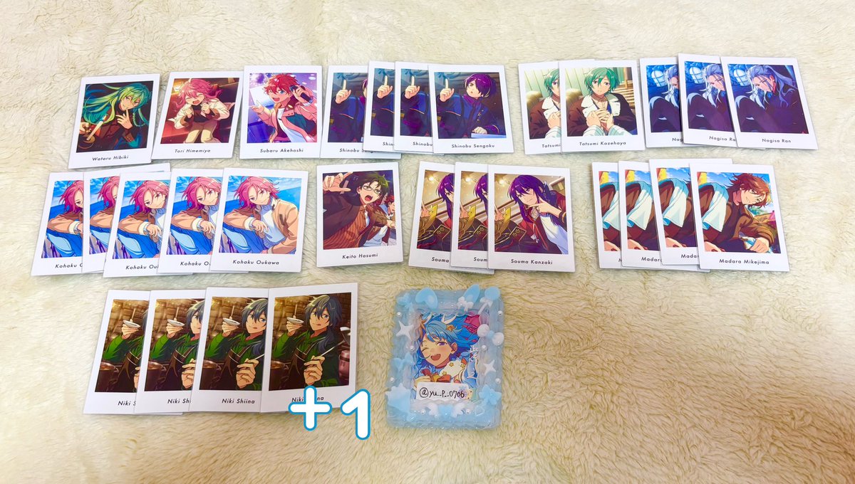 yu__P__0706's tweet photo. ꒰ 交換 ꒱ あんスタ ぱしゃっつ Vol.5 Private

譲 ꒱北斗 真緒 奏汰 薫 晃牙 アドニス 司 レオ 泉 渉 桃李 スバル 忍 巽 凪砂 こはく 敬人 颯馬 斑 ニキ

求  ꒱ P一彩＞P宙＞A宙創

詳細ツリー⬇️ https://t.co/lAIJbV27Zk