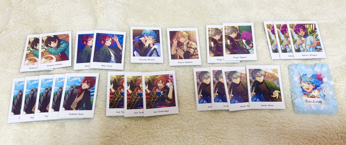 yu__P__0706's tweet photo. ꒰ 交換 ꒱ あんスタ ぱしゃっつ Vol.5 Private

譲 ꒱北斗 真緒 奏汰 薫 晃牙 アドニス 司 レオ 泉 渉 桃李 スバル 忍 巽 凪砂 こはく 敬人 颯馬 斑 ニキ

求  ꒱ P一彩＞P宙＞A宙創

詳細ツリー⬇️ https://t.co/lAIJbV27Zk
