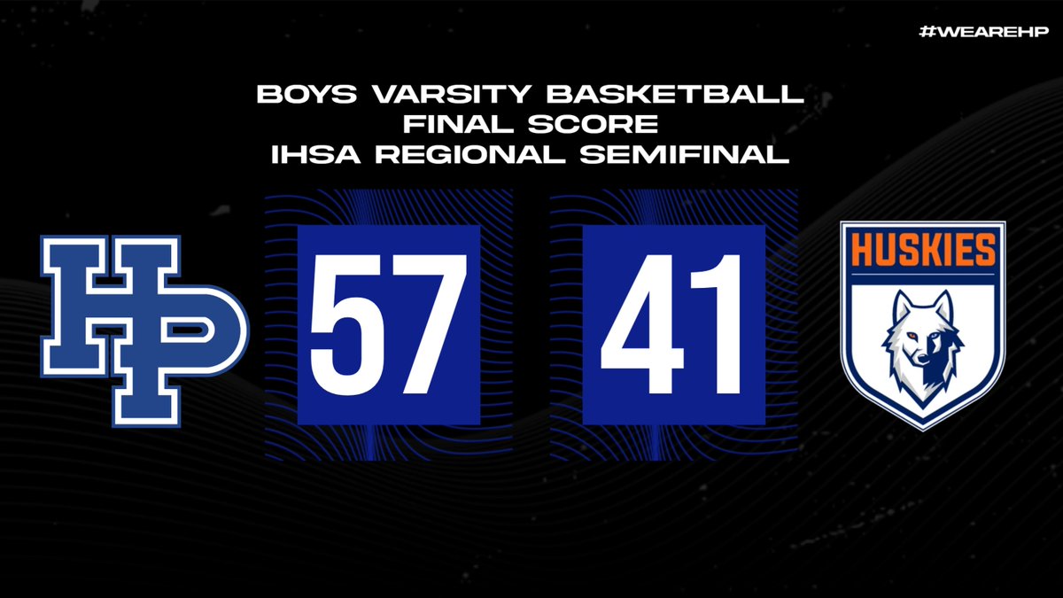 Simon Moschin led the way for the Giants scoring 32 and becoming Highland Park's all-time leading scorer, passing Fred Lind (Class of '65). Next up is a huge test against top seeded Evanston on Friday at 7:00pm at HPHS. #WeAreHP