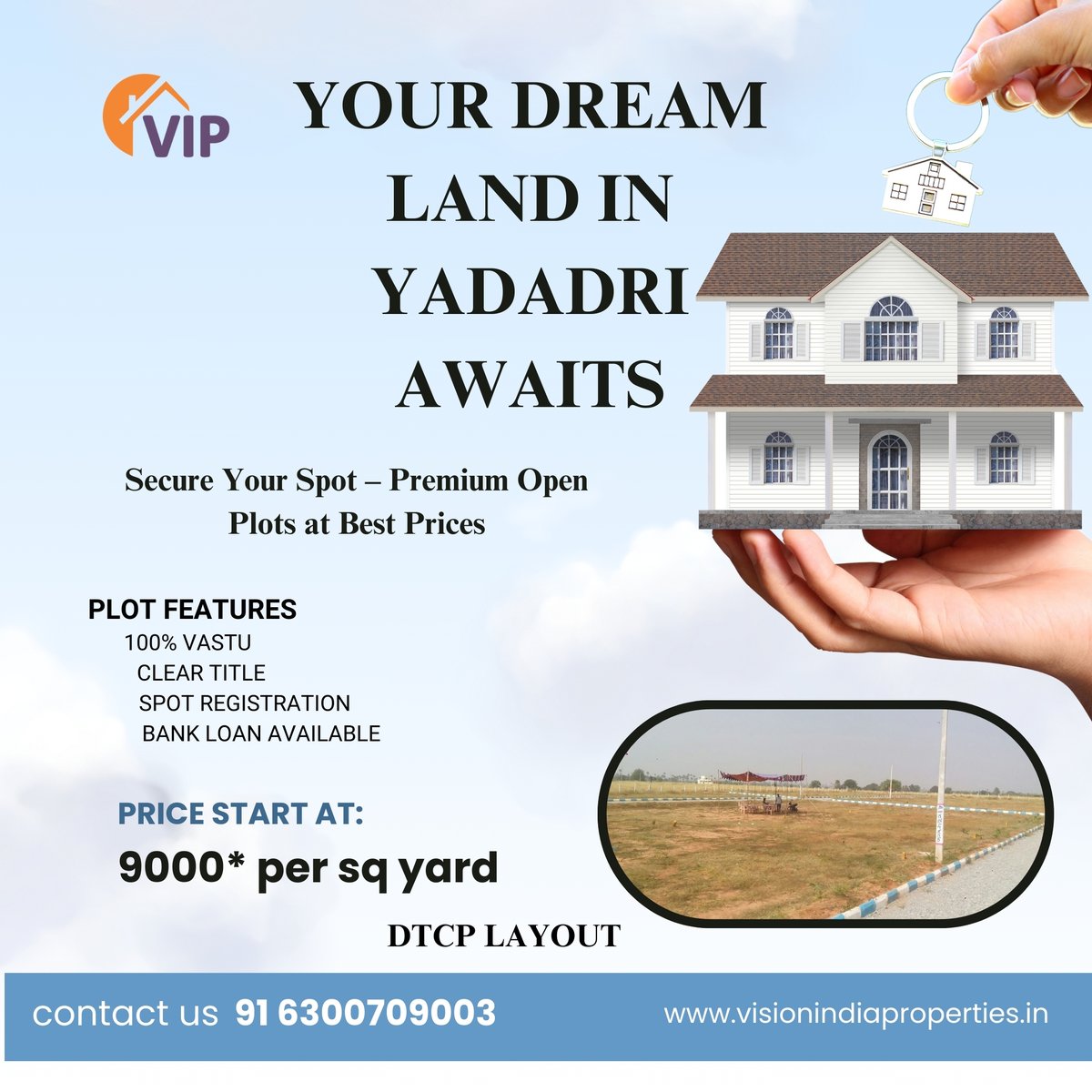 visionindiahyd's tweet photo. Open Plots in Yadagirigutta – a fast-developing area with high appreciation potential
#VisionIndiaProperties #YadagiriguttaPlots #OpenPlotsForSale #DTCPApproved #InvestInFuture #HyderabadRealEstate #GatedCommunity #YadadriTemple #LandInvestment #PlotsNearHyderabad https://t.co/z7XKmzI5JH