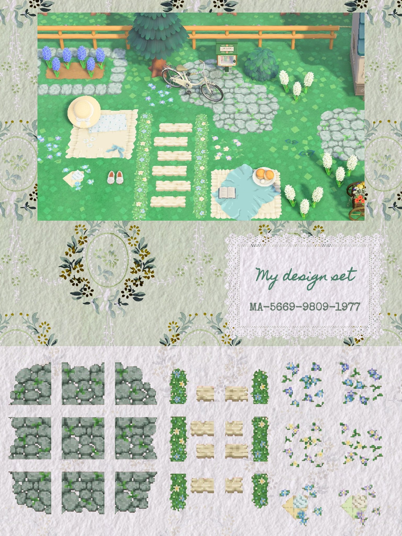 あつ&さま専用（原画）白いおくりもの ほか　3点おまとめ 2023/7/29（土）～7/31（月）イラストレーターao(あお）初の個展