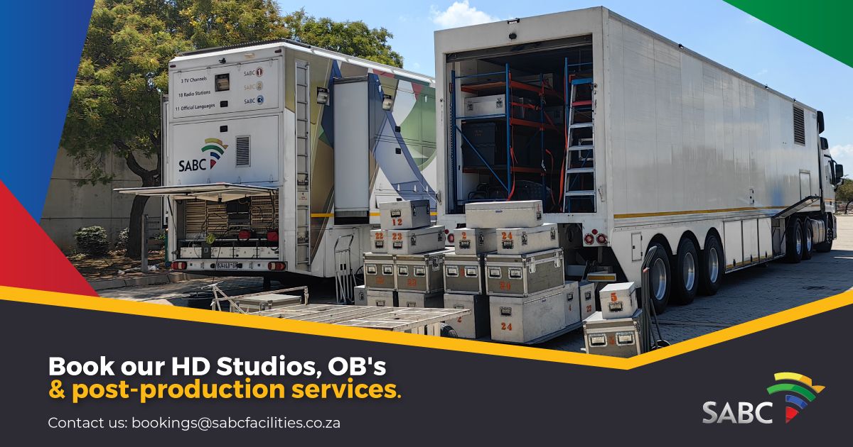 MsMadubandlela's tweet image. SABC&apos;s Outside Broadcast Trucks are built to handle the most demanding live productions. Contact us to learn how we can support your next big event.

Find out more here: bit.ly/4hqAI9V
#SABCTechnology #BroadcastSolutions