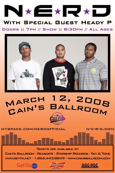 CainsBallroom's tweet photo. @ChaseDryden @Pharrell @NERDarmy https://t.co/aijtQOHB7W