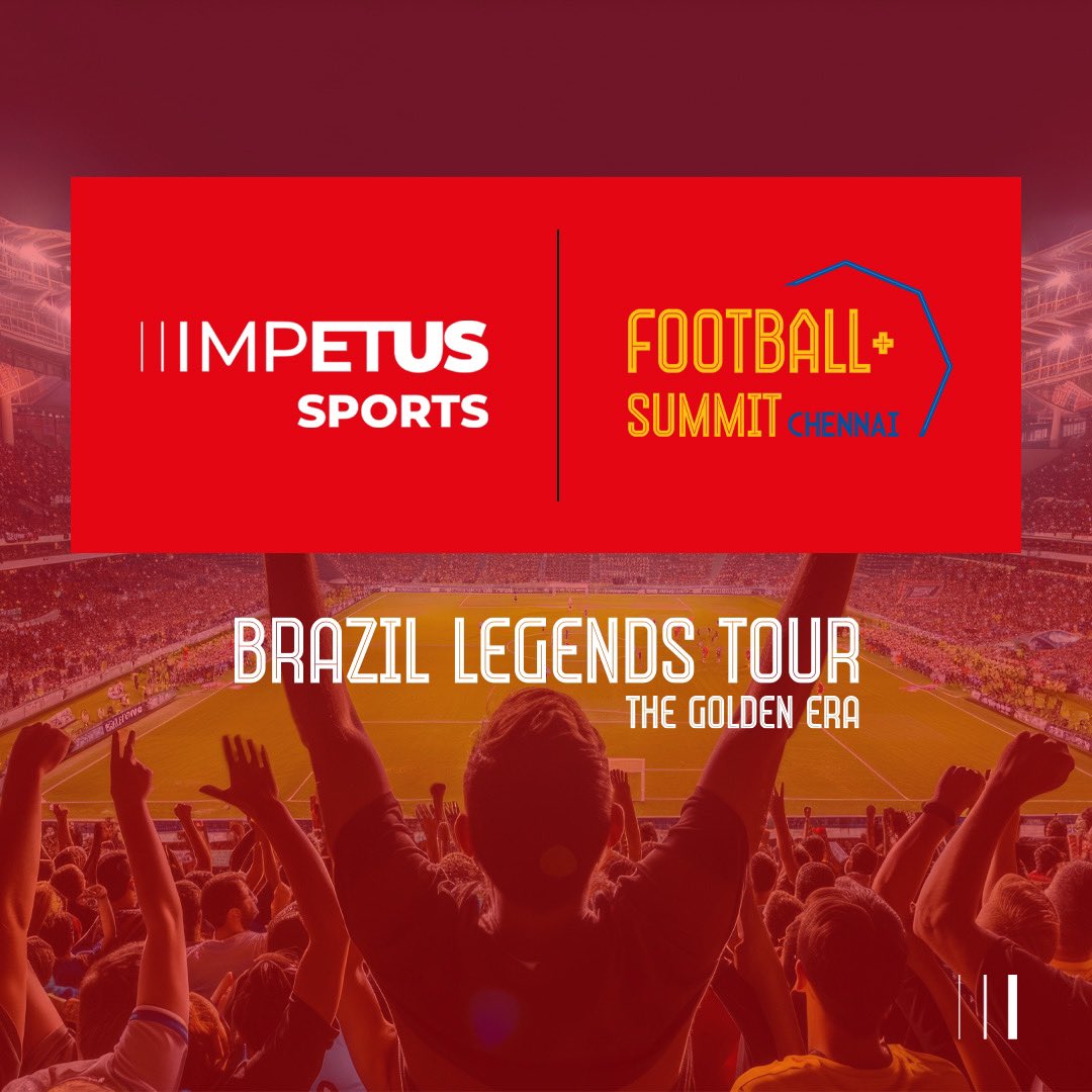 ImpetusSports's tweet photo. Impetus Sports is proud to be the Commercial Consultants for Football + Summit &amp; The Brazil Legends Tour: The Golden Era! ⚽

Thank you @ArupSoans for trusting us. 
#ImpetusSports #FootballPlusSummit #BrazilLegendsTour #TheGoldenEra #SportsMarketing #FootballBusiness #Innovation https://t.co/cPAtNfmEjg