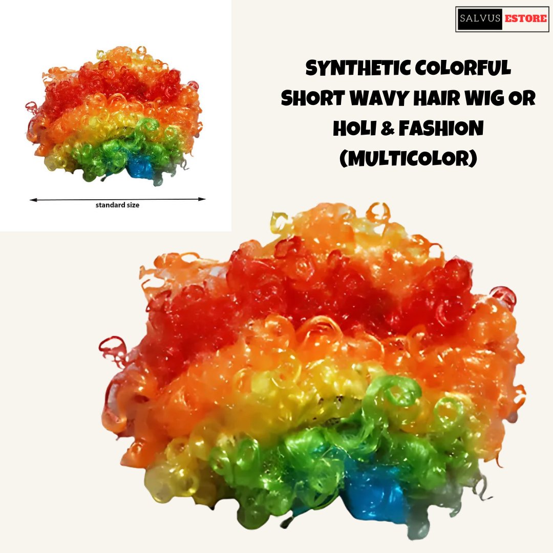 salvusestore's tweet image. 🌈💫Synthetic Colorful Short Wavy Hair Wig for Holi &amp;amp; Fashion (Multicolor)🎨✨

🛒 Shop Now: salvusestore.com/product-page/s…

#holi2025 #colorfulwig #wavyhair #salvusestore #happyholi2025inadvance #ecommerce #shopnow
#buynow #onlinestore #TrendingPost2025 #onlineshopping