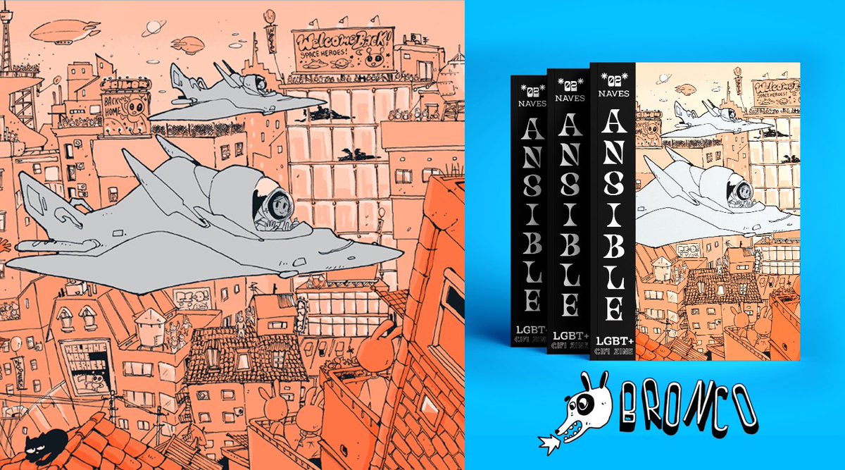 ANSIBLE nominado a mejor FANZINE y nuestra campañita de Verk4mi sigue en marcha con el 
92% 🟢🟢🟢🟢🟢🟢🟢🟢🟢⚪️
conseguido. Aún hay tiempo, ¡consigue tu ejemplar en el siguiente enlace!
👇👇👇👇👇
vkm.is/ansible-naves
#comic #lgbt #ANSIBLEzine