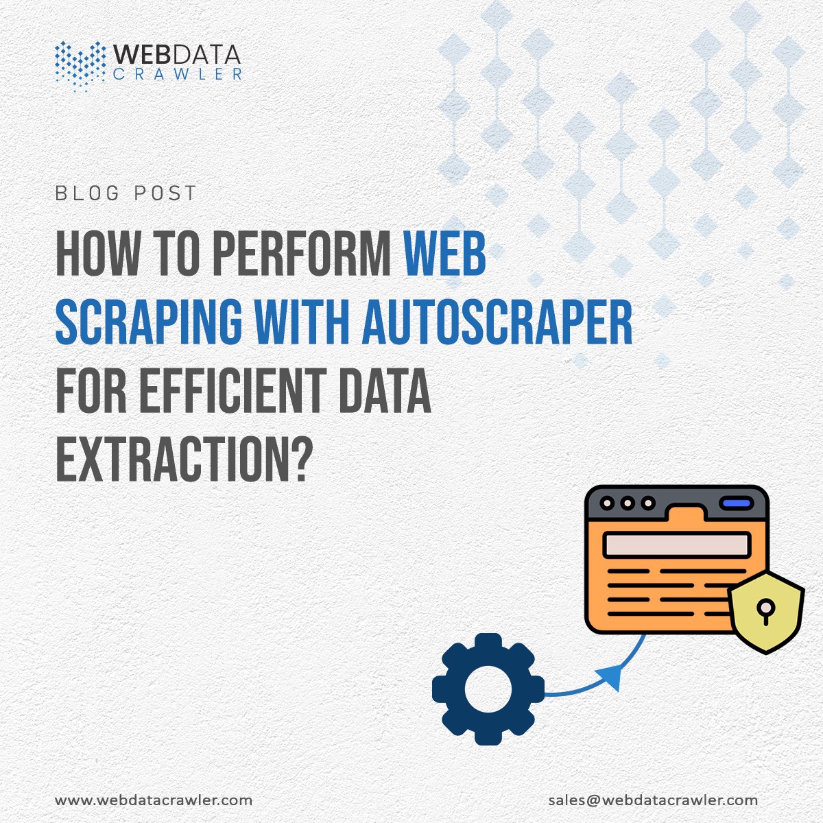 Webdatacrawler's tweet image. How to Perform Web Scraping with AutoScraper for Efficient Data Extraction?
📩 Contact Us: sales@webdatacrawler.com
📖 Read More: webdatacrawler.com/web-scraping-w…
#PythonWebScraping #WebScrapingServices #WebCrawlingForBusiness #AIWebScraping #ScraperAPI #CompetitiveMarketAnalysis