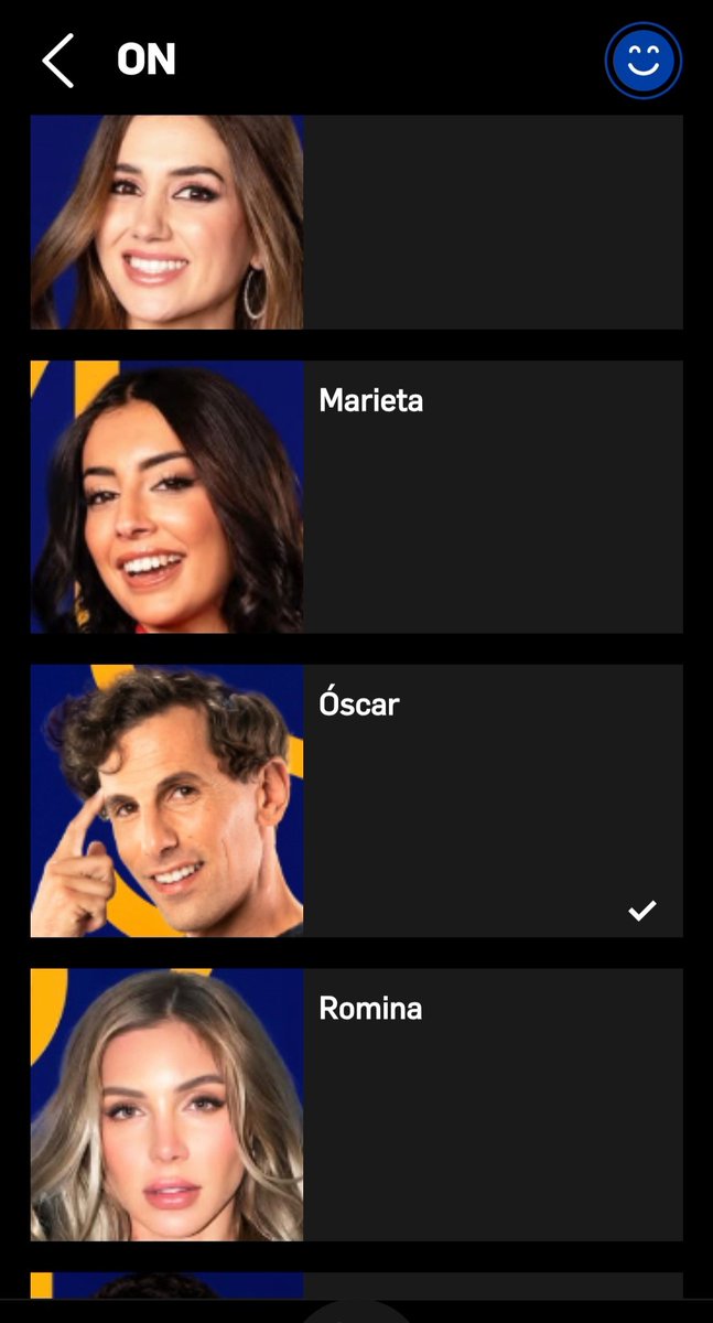 Soy Violedi. Ellos desde que entró ÓSCAR es su ganador y el nuestro también 💜💙