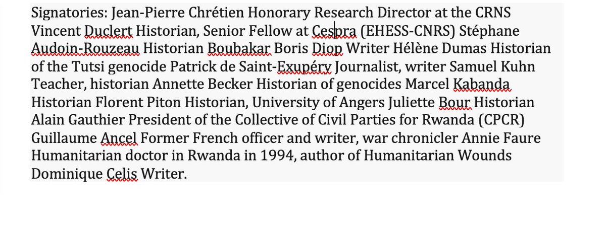 gateteviews's tweet photo. DRC: 15 researchers and historians sign a position paper clarifying the crisis in Eastern DRC, denouncing the hate speech targeting Tutsi and criticizing the prevailing bias. 

This is an English translation.

Main article: https://t.co/j5qLLXyKe8 https://t.co/WncTkylSv0