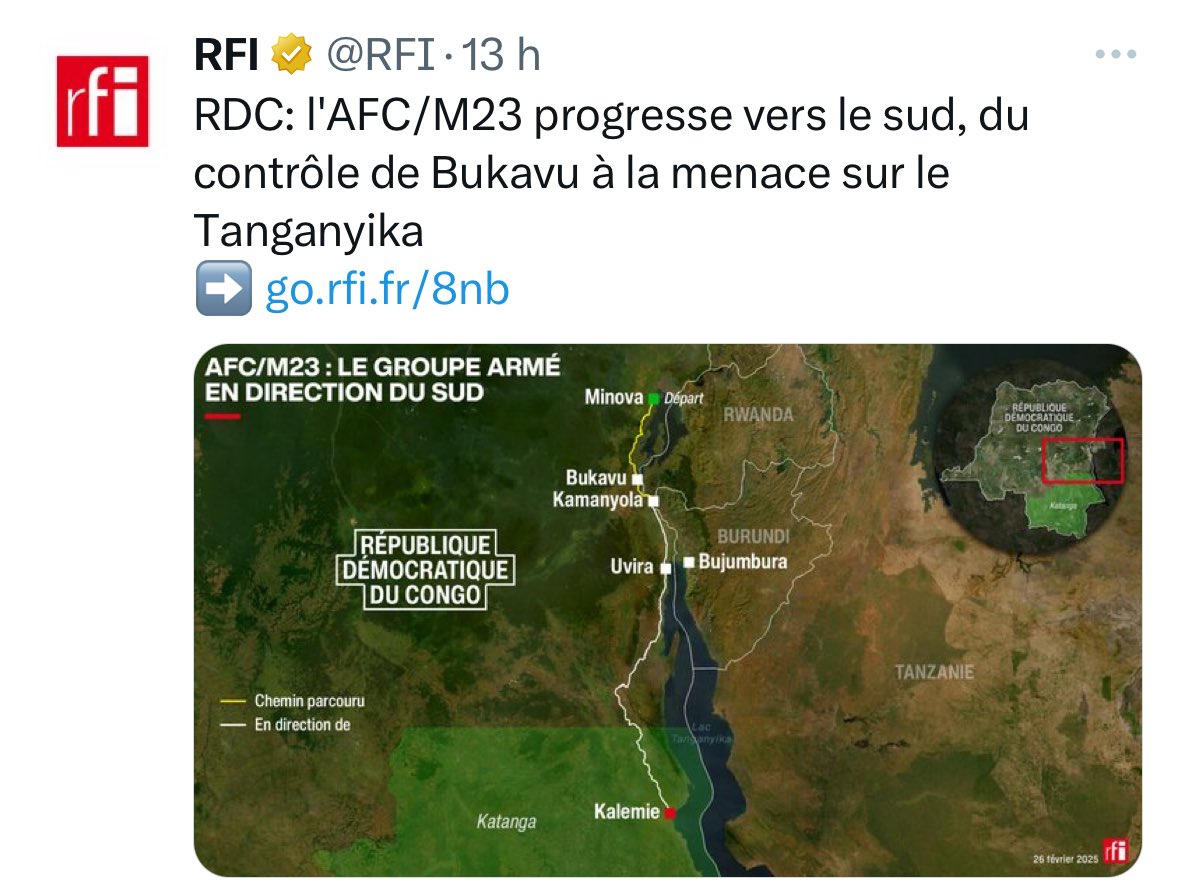 NadegeMututi's tweet image. RDC🇨🇩

72 heures pour parler de Joseph Kabila !
72 heures d’insultes et d’extrême agitation. 

De sa tribune, à l’ouverture de son compte X, jusqu’aux différents meetings sensés mobiliser le peuple, le nouveau slogan est désormais #Kabila.

Le régime a décidé de reléguer le…
