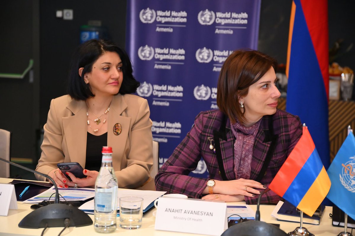 Anahit Avanesyan (@anahitavanesian) on Twitter photo I have participated in the <a href="/WHO/">World Health Organization (WHO)</a> initiative, funded by the <a href="/EuropeanUnionCo/">European Union</a>, which has been launched in Armenia to strengthen the capacities of healthcare workers and the mental health system in the country. I have participated in the <a href="/WHO/">World Health Organization (WHO)</a> initiative, funded by the <a href="/EuropeanUnionCo/">European Union</a>, which has been launched in Armenia to strengthen the capacities of healthcare workers and the mental health system in the country.