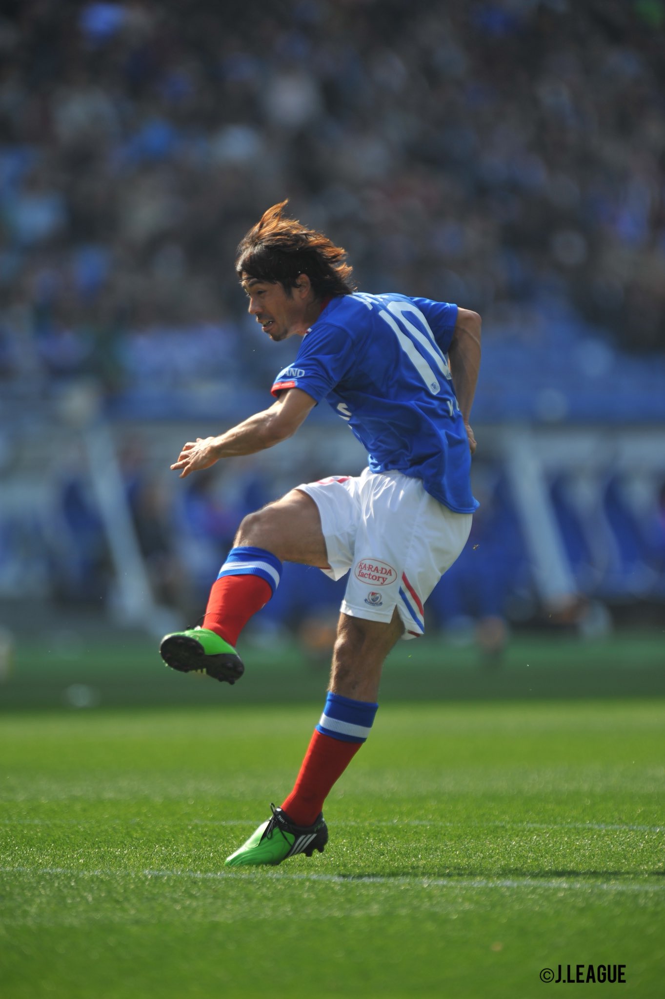 横浜F・マリノス 2008-2009年開港150周年記念　10番山瀬功治選手 山瀬功治 2010 Jリーグ 横浜F・マリノス トレカ サッカー YM52