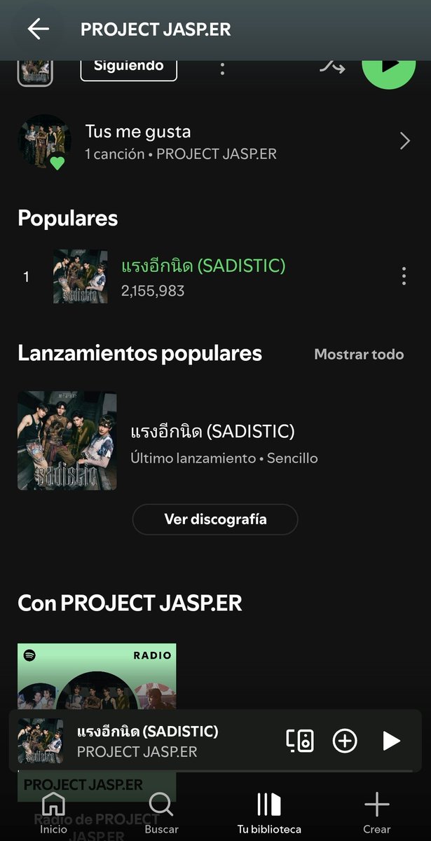 AdraWiseLibrary's tweet image. We also have 2.1 million on Spotify, we&apos;re going for more.

@RiserMusic
@ppnaravit
@tnbau1
@Ppsanta
@ChenRcj
#แรงอีกนิดJASPER
#ProjectJASPER
#RISERMUSIC