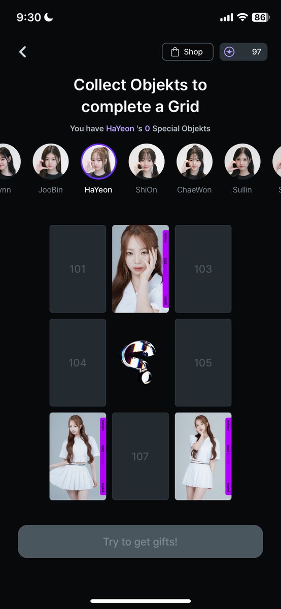 small tripleS give away ❕
to celebrate me getting both 2 SCO I will make a small ga :) there will be 1 winner and it will end on the 28th of February 

rules: 
like + rt + follow
comment ur id 

bonus: 
send me any missing hayeon (+30 entries)