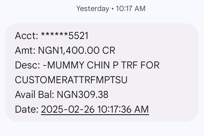 Blee103's tweet photo. @gtbank, @gtbank_help 
For the past few months, you guys have consistently debited me on every credit alert I receive, I wrote you yesterday via your email, but no one has responded. 
Please refund all my monies. 
#nedu
#JetLi 
#southernkaduna 
#vincentEnyeama https://t.co/TS7A8gjVpN
