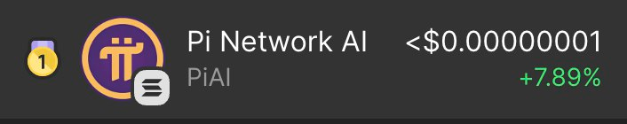 PiNetworkAICTO's tweet image. PIAI IN TRENDING ON #1 IN @PHANTOM WALLET🔥🔥🔥🔥🔼🔼🔼🔼

MORE THINGS ON THE WAY 💥💥💥💥

LET&apos;S PUSH THIS TOWARDS 10 MILLION MCAP PROJECT💸💸💸💚🔼💚💚💚💚

B7NPUGvxC8BUF5a8BdxurBNxCjV3HwyN6DaRivtqNAjB