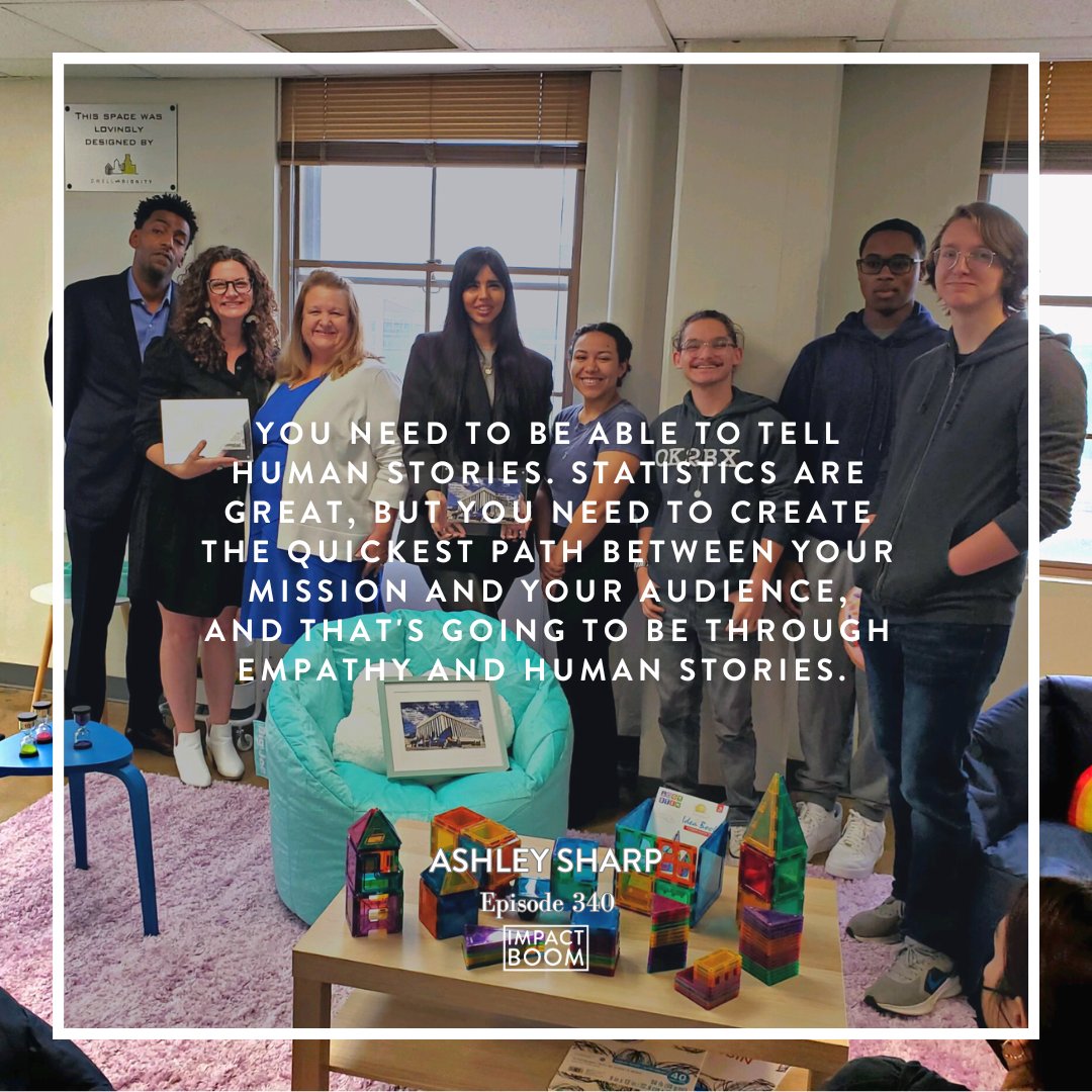Impact Boom (@impactboomorg) on Twitter photo ๐ญ On Episode 340 of Impact Boom, Ashley Sharp of <a href="/DwellwthDignity/">Dwell with Dignity</a> discussed how her social enterprise is providing homes to those in need and provides advice for entrepreneurs seeking to make sustainable social impacts. ๐ bit.ly/3DaJNof
#ImpactBoomPodcast #socentau ๐ญ On Episode 340 of Impact Boom, Ashley Sharp of <a href="/DwellwthDignity/">Dwell with Dignity</a> discussed how her social enterprise is providing homes to those in need and provides advice for entrepreneurs seeking to make sustainable social impacts. ๐ bit.ly/3DaJNof
#ImpactBoomPodcast #socentau
