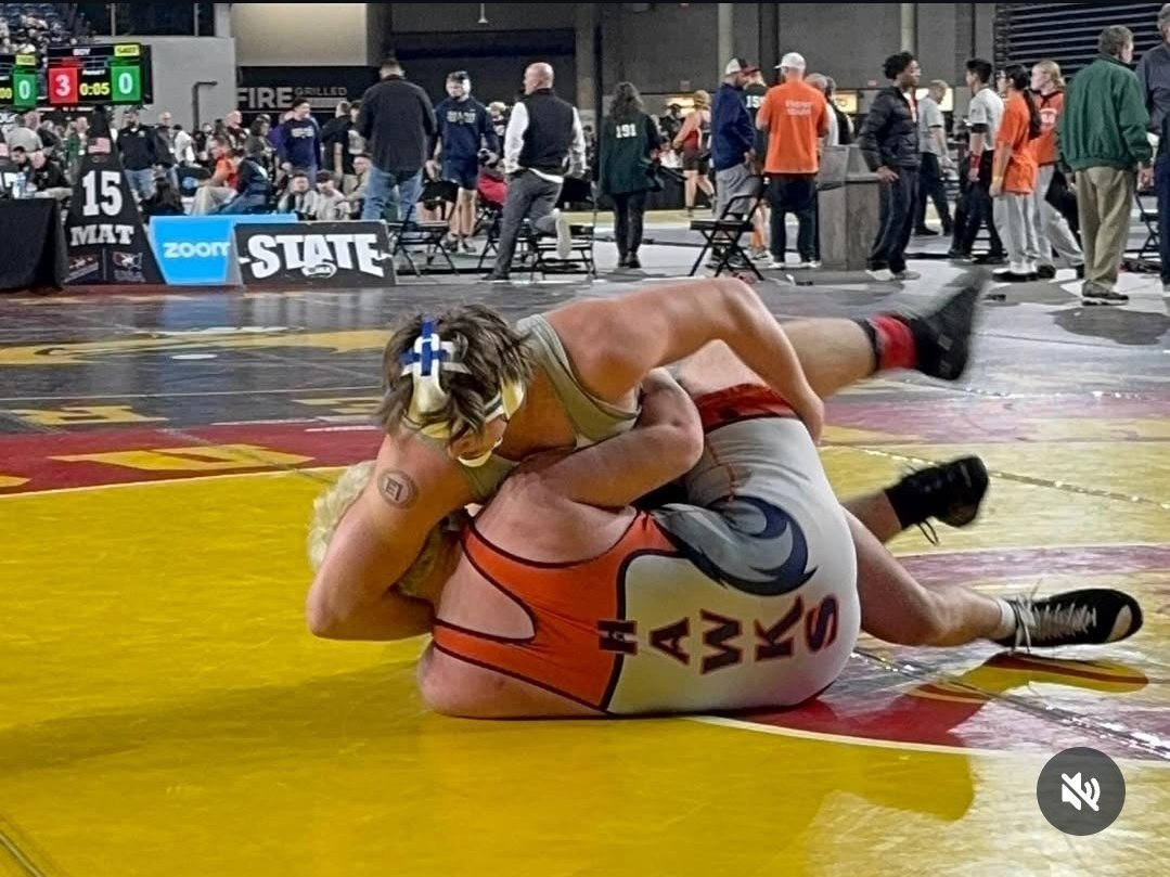 I ended my wrestling career last weekend at the WIAA Mat Classic XXXVI, taking 2nd place in the 1A 285lb bracket.  Thank you, coaches, teammates, and supporters over the last 13 years. Hanging up the shoes, on to the next chapter. Thank you, everyone.